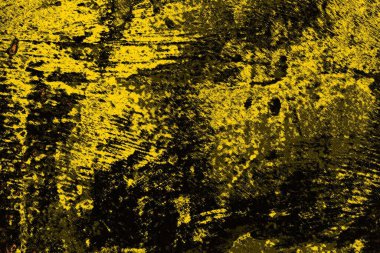 Kırmızı sarı ve siyah renkli kirli duvar, desenli arka plan.