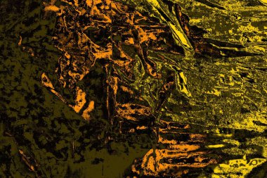 Kırmızı sarı ve siyah renkli kirli duvar, desenli arka plan.