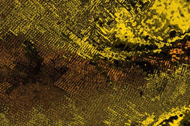 Kırmızı sarı ve siyah renkli kirli duvar, desenli arka plan.