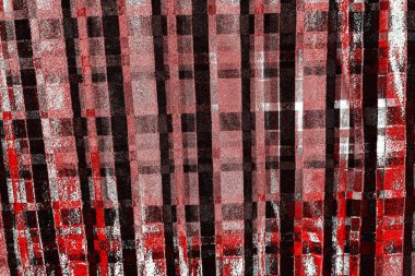 Kırmızı ve siyah renkli grungy duvar, desenli arka plan