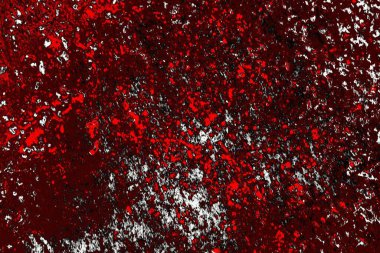 Kırmızı ve siyah renkli grungy duvar, desenli arka plan