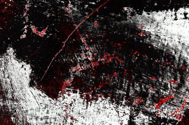 Kırmızı ve siyah renkli grungy duvar, desenli arka plan