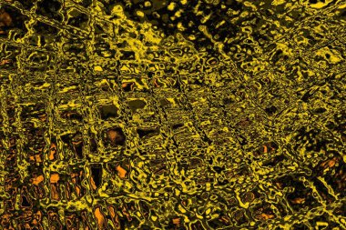 Kırmızı sarı ve siyah renkli kirli duvar, desenli arka plan.