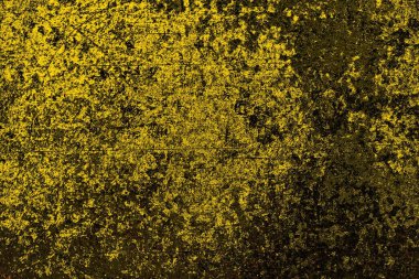 Kırmızı sarı ve siyah renkli kirli duvar, desenli arka plan.