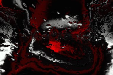 Kırmızı ve siyah renkli grungy duvar, desenli arka plan