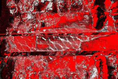 Kırmızı ve siyah renkli grungy duvar, desenli arka plan