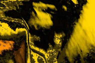 Kırmızı sarı ve siyah renkli kirli duvar, desenli arka plan.