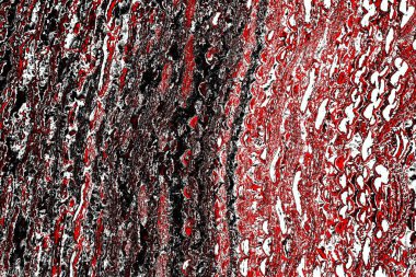 Kırmızı ve siyah renkli grungy duvar, desenli arka plan