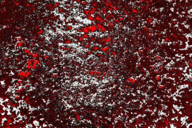 Kırmızı ve siyah renkli grungy duvar, desenli arka plan