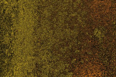 Kırmızı sarı ve siyah renkli kirli duvar, desenli arka plan.