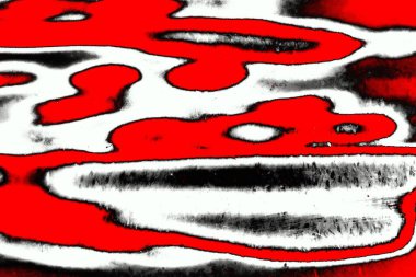 Kırmızı ve siyah renkli grungy duvar, desenli arka plan