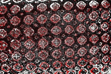 Kırmızı ve siyah renkli grungy duvar, desenli arka plan