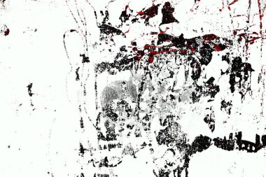 Kırmızı ve siyah renkli grungy duvar, desenli arka plan