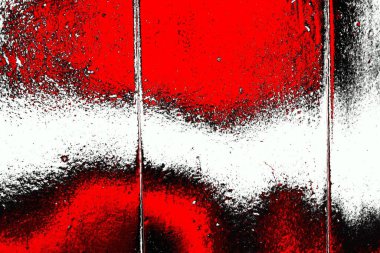 Kırmızı ve siyah renkli grungy duvar, desenli arka plan