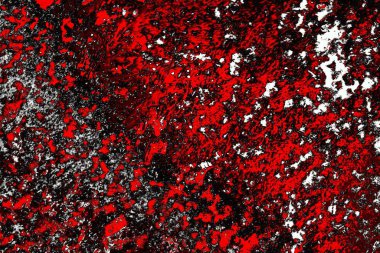 Kırmızı ve siyah renkli grungy duvar, desenli arka plan