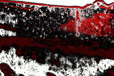 Kırmızı ve siyah renkli grungy duvar, desenli arka plan