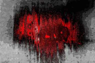 Kırmızı ve siyah renkli grungy duvar, desenli arka plan