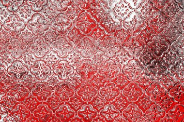 Kırmızı ve siyah renkli grungy duvar, desenli arka plan