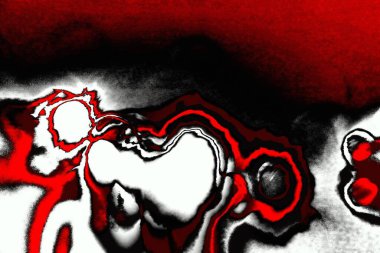 Kırmızı ve siyah renkli grungy duvar, desenli arka plan