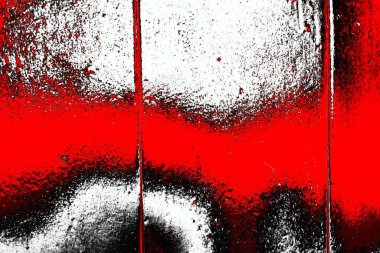 Kırmızı ve siyah renkli grungy duvar, desenli arka plan