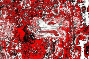 Kırmızı ve siyah renkli grungy duvar, desenli arka plan