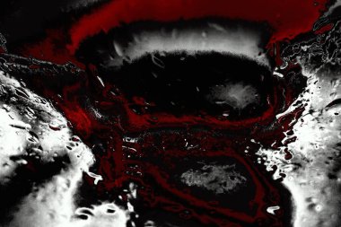 Kırmızı ve siyah renkli grungy duvar, desenli arka plan