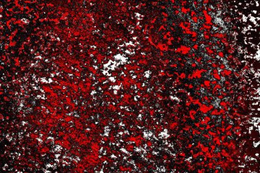 Kırmızı ve siyah renkli grungy duvar, desenli arka plan