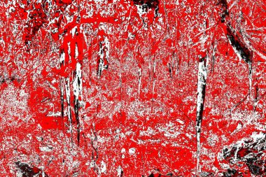 Kırmızı ve siyah renkli grungy duvar, desenli arka plan