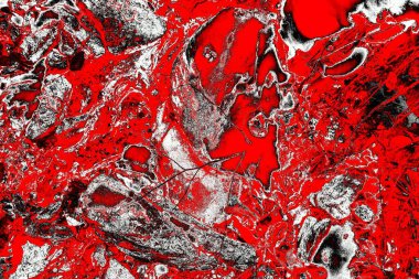 Kırmızı ve siyah renkli grungy duvar, desenli arka plan