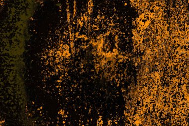 Kırmızı sarı ve siyah renkli kirli duvar, desenli arka plan.