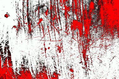 Kırmızı ve siyah renkli grungy duvar, desenli arka plan