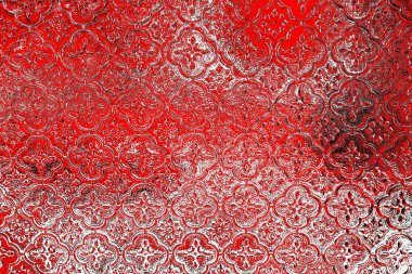 Kırmızı ve siyah renkli grungy duvar, desenli arka plan