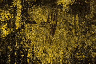 Kırmızı sarı ve siyah renkli kirli duvar, desenli arka plan.