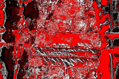 Kırmızı ve siyah renkli grungy duvar, desenli arka plan