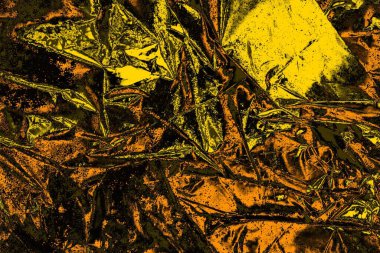 Kırmızı sarı ve siyah renkli kirli duvar, desenli arka plan.