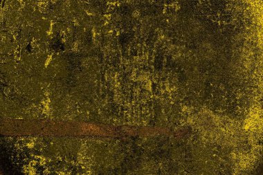 Kırmızı sarı ve siyah renkli kirli duvar, desenli arka plan.