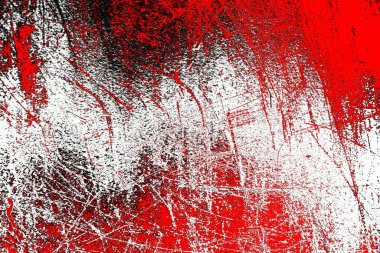 Kırmızı ve siyah renkli grungy duvar, desenli arka plan