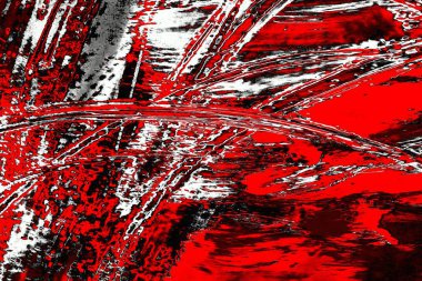 Kırmızı ve siyah renkli grungy duvar, desenli arka plan