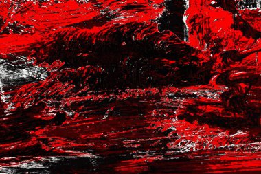 Kırmızı ve siyah renkli grungy duvar, desenli arka plan