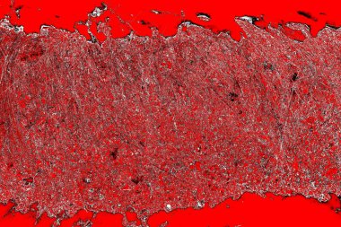 Kırmızı ve siyah renkli grungy duvar, desenli arka plan