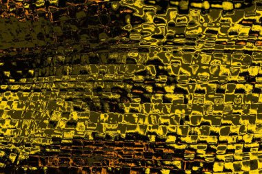 Kırmızı sarı ve siyah renkli kirli duvar, desenli arka plan.