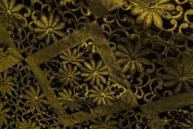 Kırmızı sarı ve siyah renkli kirli duvar, desenli arka plan.