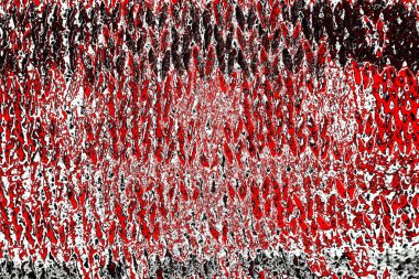 Kırmızı ve siyah renkli grungy duvar, desenli arka plan