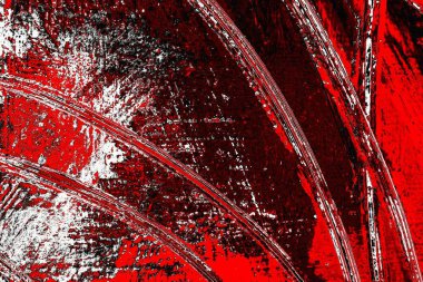 Kırmızı ve siyah renkli grungy duvar, desenli arka plan