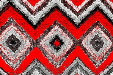 Kırmızı ve siyah renkli grungy duvar, desenli arka plan