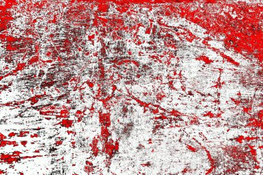 Kırmızı ve siyah renkli grungy duvar, desenli arka plan