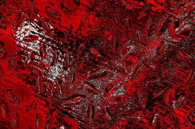 Kırmızı ve siyah renkli grungy duvar, desenli arka plan