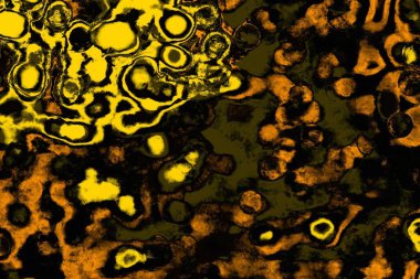 Kırmızı sarı ve siyah renkli kirli duvar, desenli arka plan.