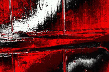 Kırmızı ve siyah renkli grungy duvar, desenli arka plan