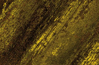 Kırmızı sarı ve siyah renkli kirli duvar, desenli arka plan.